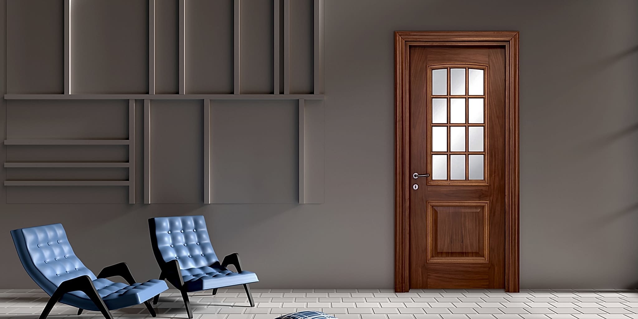 Ceviz Göbekli Mobilya Kapılar 1 MSF - 27