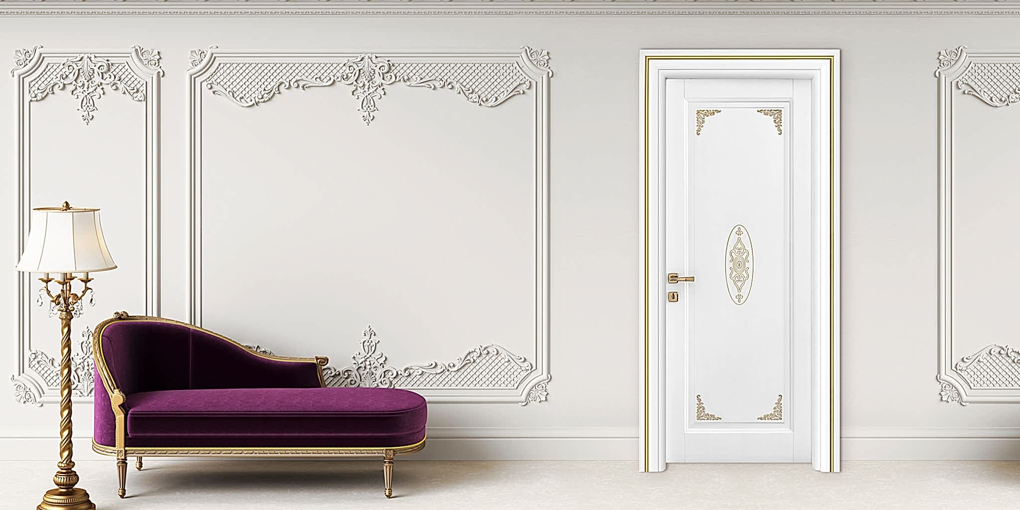 Klasik Varaklı Lake Kapı Serisi 1 LK - 26