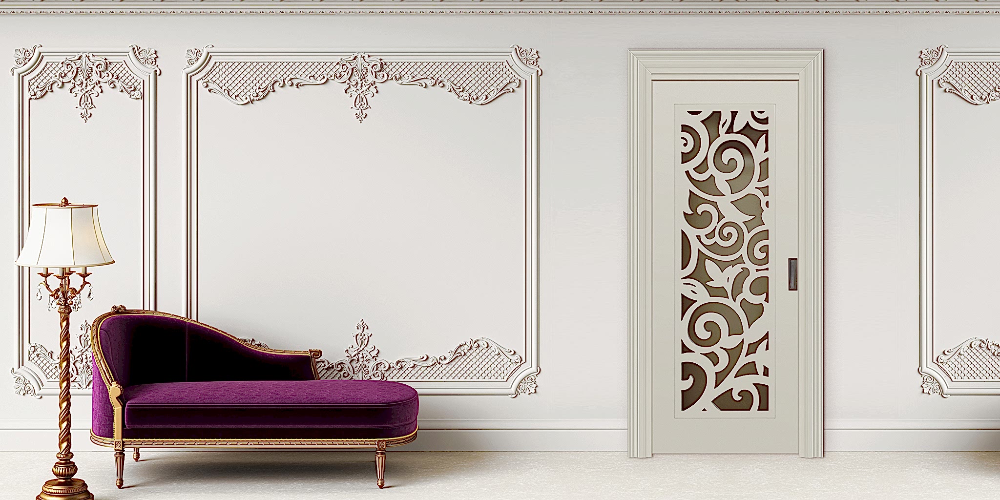 Klasik Varaklı Lake Kapı Serisi 6 LK - 45